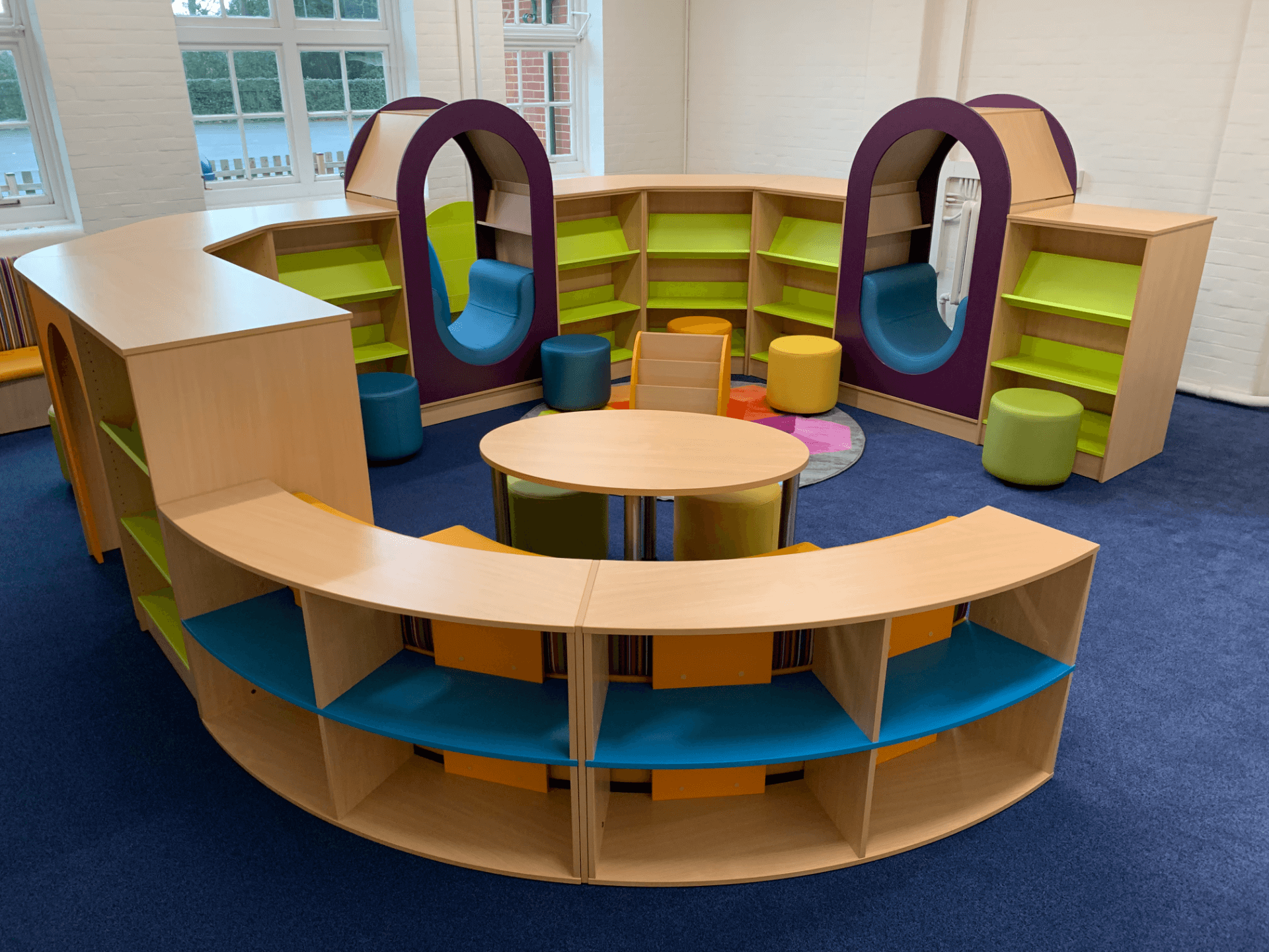 Modern apartment main view